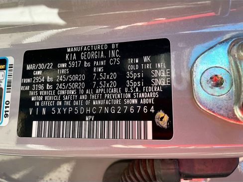 Used 2022 Kia Telluride SX w/ SX Prestige Package AWD/4WD image 34