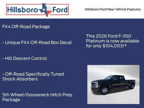 New 2026 Ford F350 Platinum AWD/4WD image 6