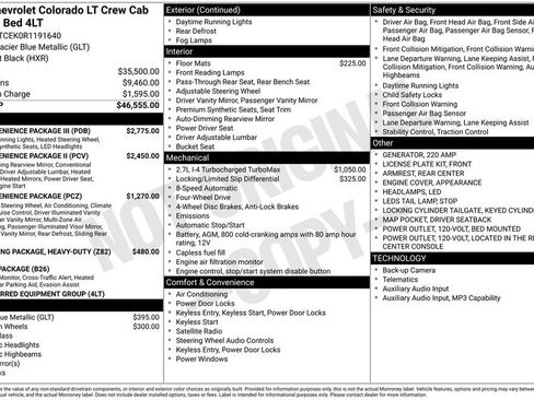 Certified 2024 Chevrolet Colorado LT w/ LT Convenience Package III AWD/4WD image 5