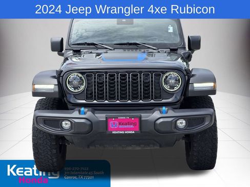 Used 2024 Jeep Wrangler Unlimited Rubicon 4xe AWD/4WD image 2