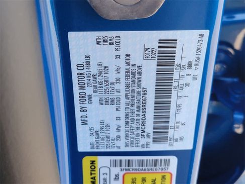 Used 2025 Ford Bronco Sport Badlands image 16