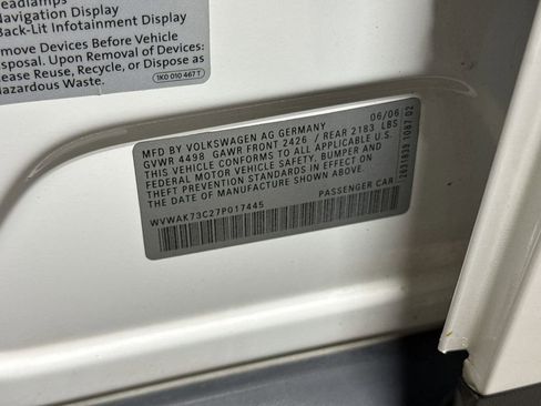 Used 2007 Volkswagen Passat 2.0T image 27