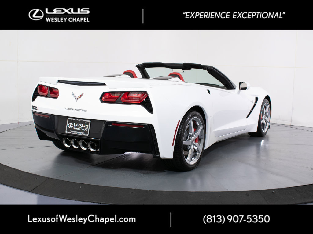 Used 2014 Chevrolet Corvette Stingray Convertible w/ 3LT Preferred Equipment Group RWD image 4