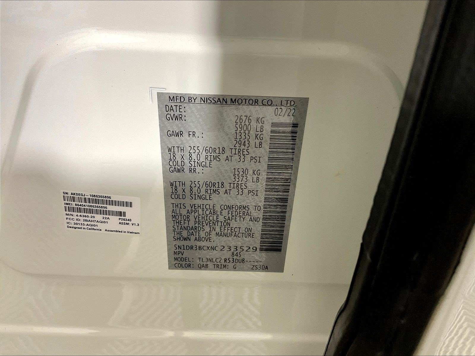 Certified 2022 Nissan Pathfinder SV AWD/4WD image 19