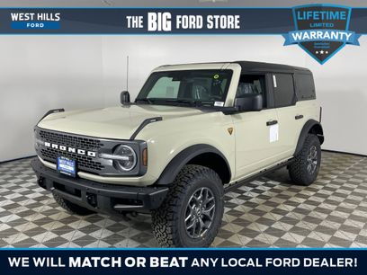 New 2025 Ford Bronco Badlands