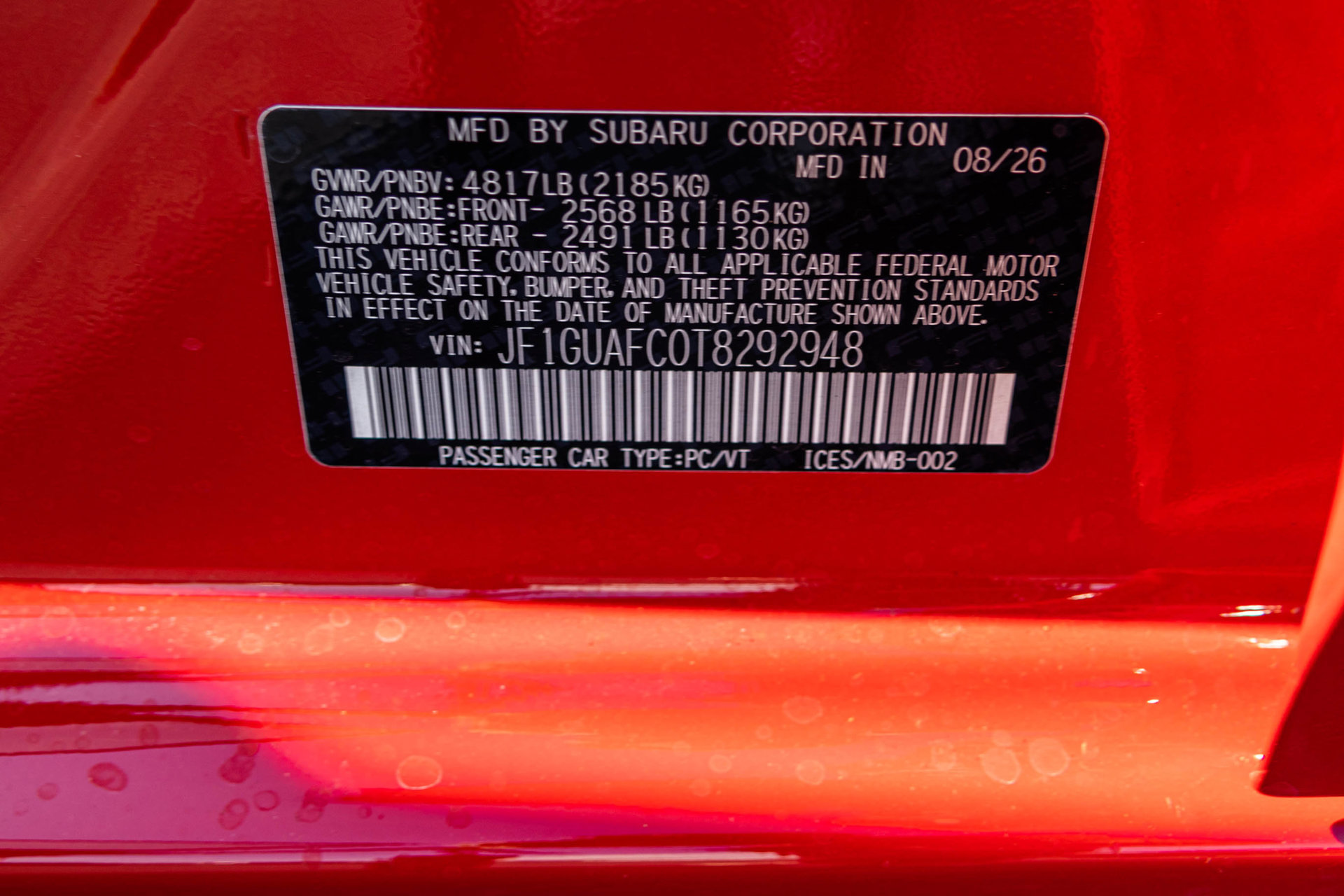 New 2026 Subaru Impreza 2.0i Sport AWD/4WD image 42