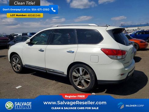 Used 2013 Nissan Pathfinder Platinum w/ Platinum Premium Pkg AWD/4WD image 3