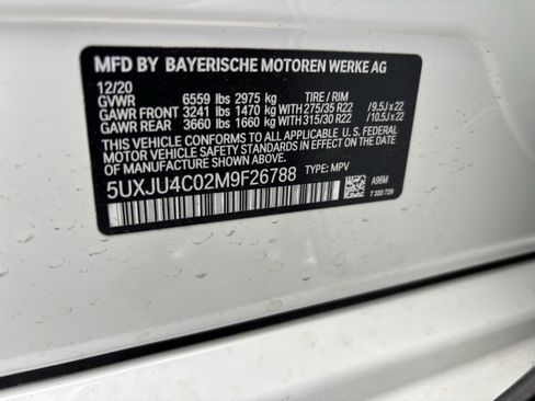 Used 2021 BMW X5 M50i w/ Premium Package image 38