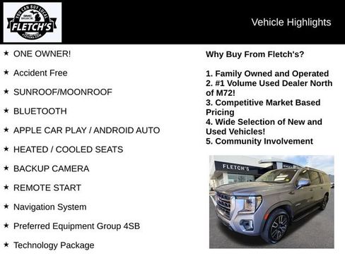 Used 2022 GMC Yukon XL AT4 w/ Technology Package AWD/4WD image 2