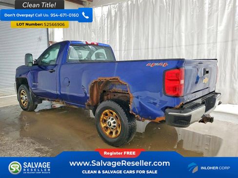 Used 2015 Chevrolet Silverado 3500 W/T w/ WT Fleet Convenience Package AWD/4WD image 3