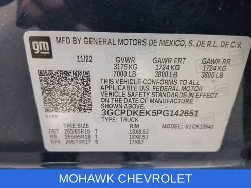 Used 2023 Chevrolet Silverado 1500 LT AWD/4WD image 34