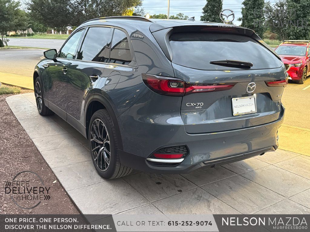 Certified 2025 MAZDA CX-70 Plug-In Hybrid w/ Premium Plus AWD/4WD image 6