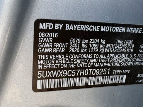 Used 2017 BMW X3 xDrive28i AWD/4WD image 16