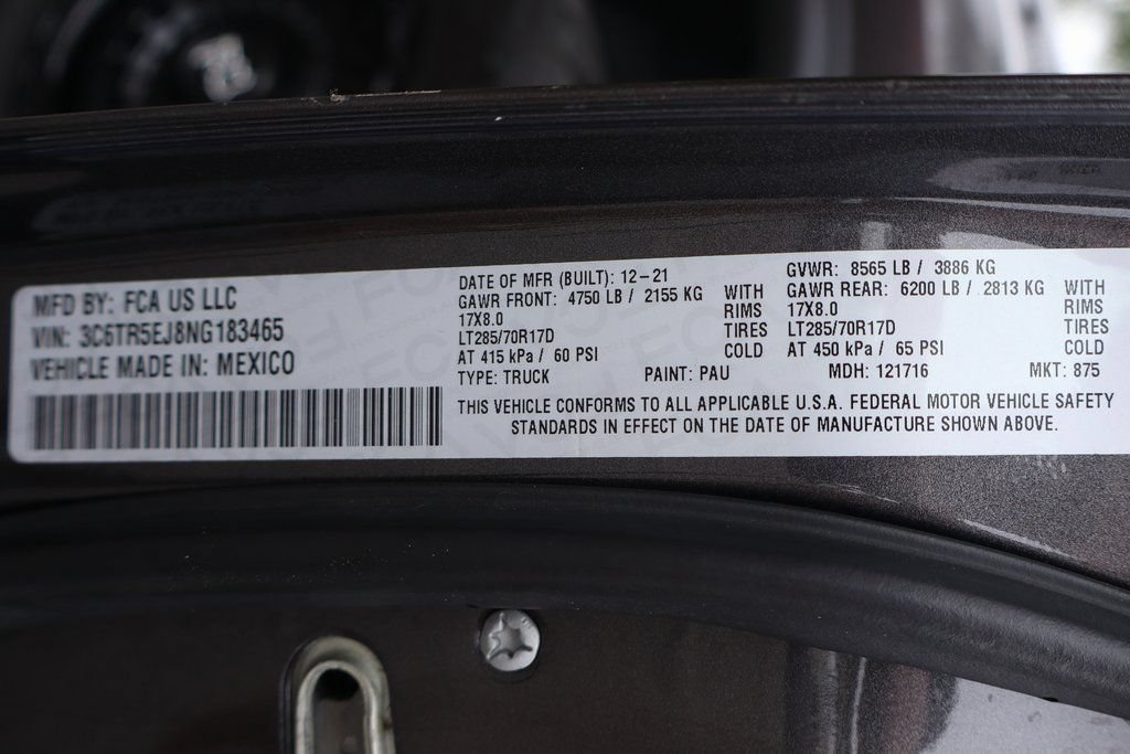 Used 2022 RAM 2500 Power Wagon w/ Level 1 Equipment Group AWD/4WD image 56