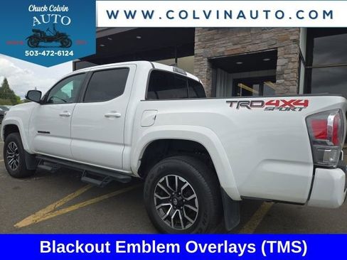Used 2022 Toyota Tacoma TRD Sport w/ Black Out Package (TMS) AWD/4WD image 6