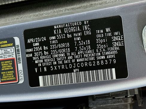 Used 2024 Kia Sorento S AWD/4WD image 34