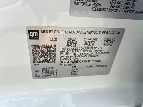 Used 2024 Chevrolet Silverado 1500 Custom image 32