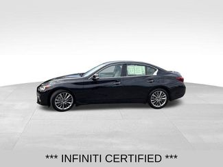 Certified 2023 INFINITI Q50 Luxe w/ Cargo Package AWD/4WD video 2