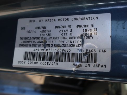 Used 2015 MAZDA MAZDA3 i Grand Touring image 43