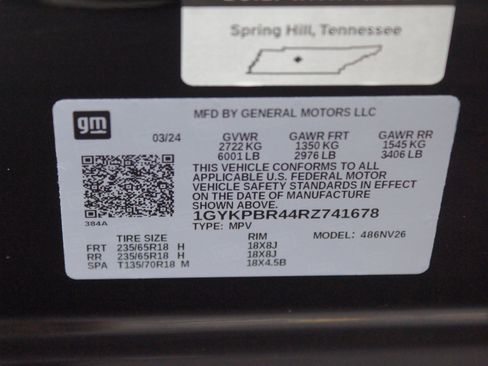 Used 2024 Cadillac XT6 Luxury w/ LPO, Floor Liner Package AWD/4WD image 29