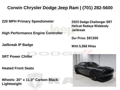 Used 2023 Dodge Challenger SRT Hellcat image 32