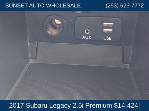 Used 2017 Subaru Legacy 2.5i Premium w/ Moonroof Package AWD/4WD image 35