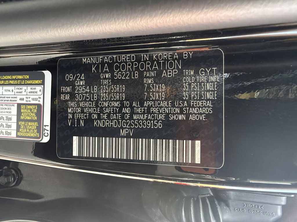 Used 2025 Kia Sorento EX w/ EX Panoramic Sunroof Package AWD/4WD image 43