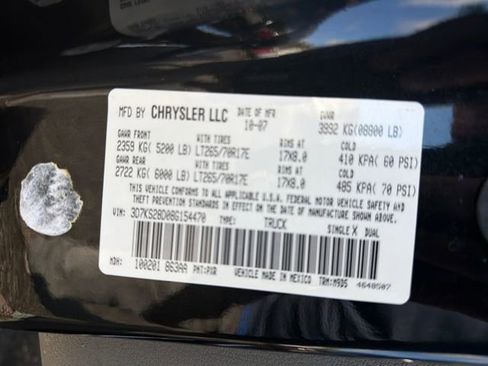 Used 2008 Dodge Ram 2500 Truck SLT w/ Navigation Convenience Group image 33