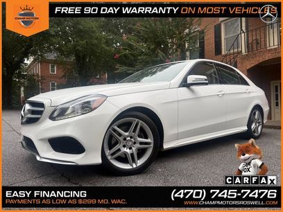 Used 2014 Mercedes-Benz E 350 4MATIC Sedan