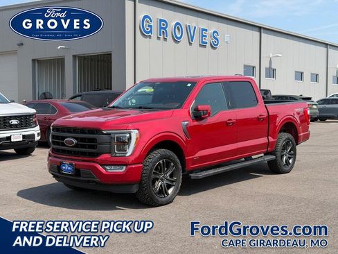 Used 2021 Ford F150 Lariat w/ Equipment Group 502A High AWD/4WD image 1