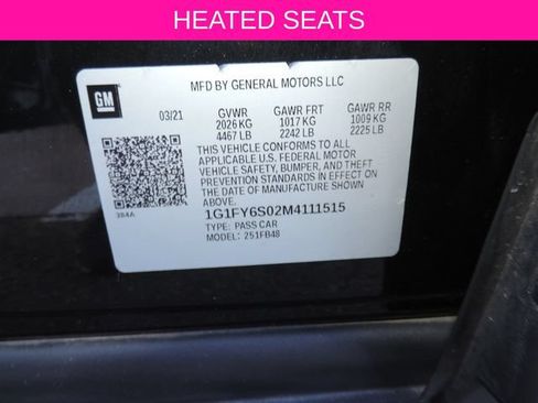 Used 2021 Chevrolet Bolt LT FWD image 15