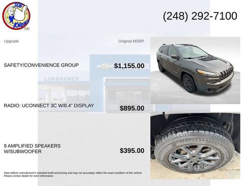 Used 2017 Jeep Cherokee Latitude w/ Safety/Convenience Group FWD image 5