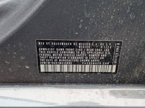 New 2026 Volkswagen Jetta SE image 32