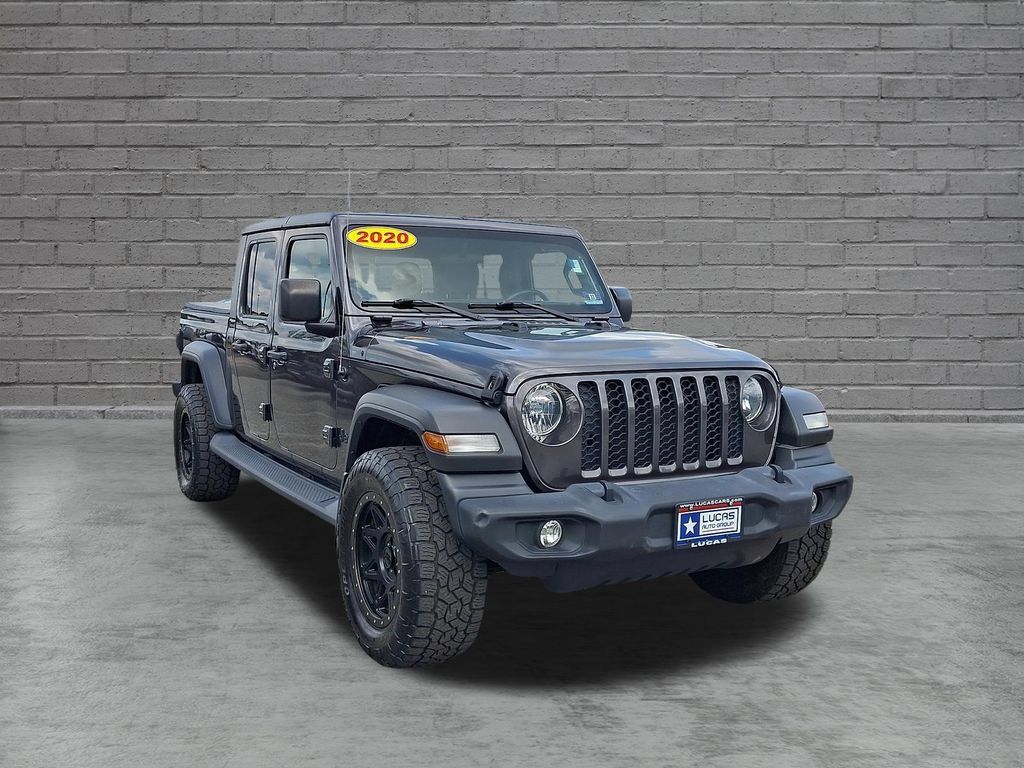 Used 2020 Jeep Gladiator Sport w/ Quick Order Package 24S AWD/4WD image 2