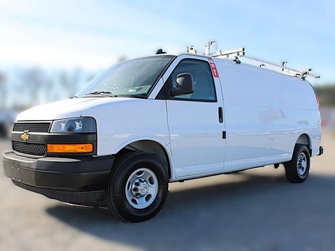 Used 2025 Chevrolet Express 2500 WT 155WB CARGO VAN w/ Communications Package image 2