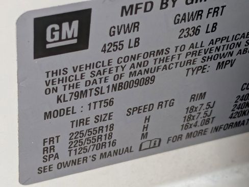 Used 2022 Chevrolet TrailBlazer RS w/ Technology Package image 22