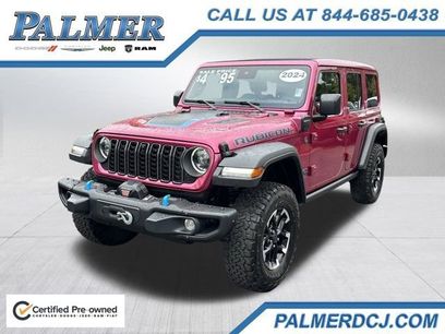 Certified 2024 Jeep Wrangler Unlimited Rubicon 4xe w/ Capability Package