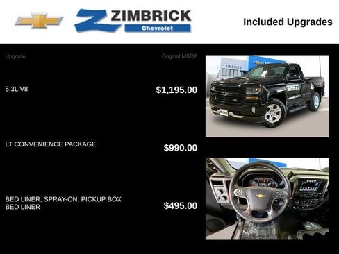 Used 2018 Chevrolet Silverado 1500 LT w/ LT Convenience Package image 14