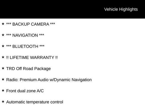 Used 2023 Toyota Tacoma TRD Off-Road w/ Advanced Technology Package image 37
