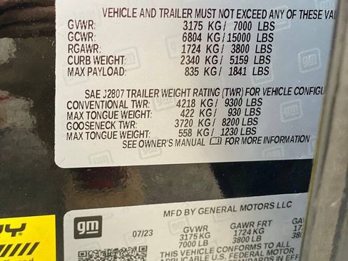 Used 2023 GMC Sierra 1500 Pro AWD/4WD image 9