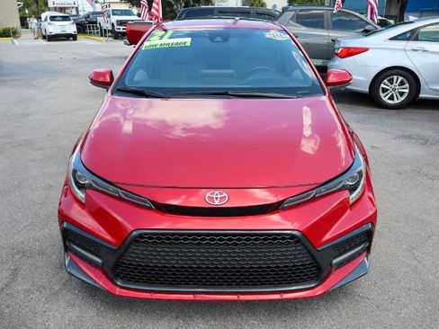 Used 2021 Toyota Corolla SE w/ SE Premium Package FWD image 8