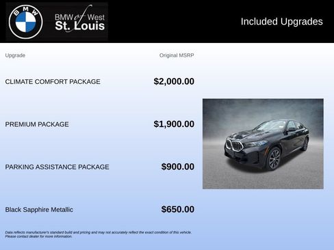 Used 2025 BMW X6 xDrive40i AWD/4WD image 20