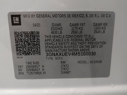 Used 2021 Chevrolet Equinox LT image 33
