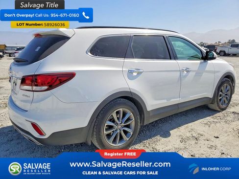 Used 2017 Hyundai Santa Fe Limited w/ Cargo Package FWD image 4