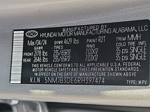 Used 2024 Hyundai Tucson SEL image 38