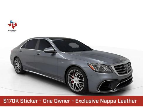 Used 2020 Mercedes-Benz S 63 AMG 4MATIC Sedan image 1