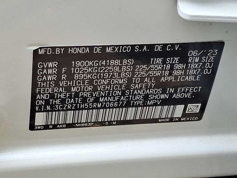 Certified 2024 Honda HR-V Sport image 27