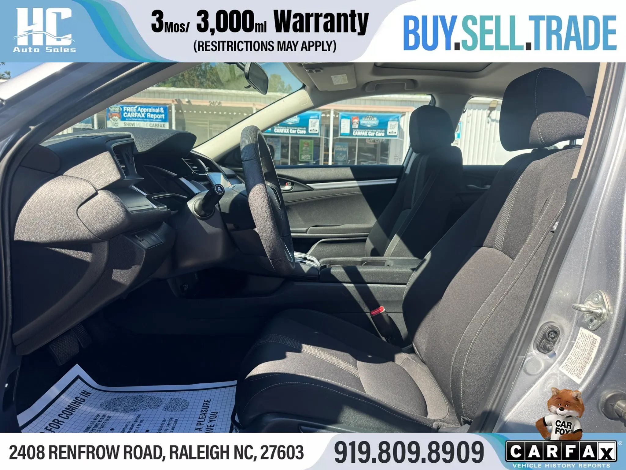 Used 2016 Honda Civic EX image 12