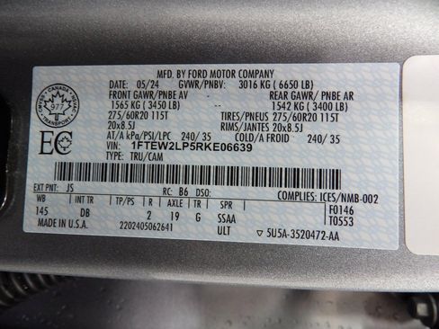 Used 2024 Ford F150 STX w/ STX Black Appearance Package image 60