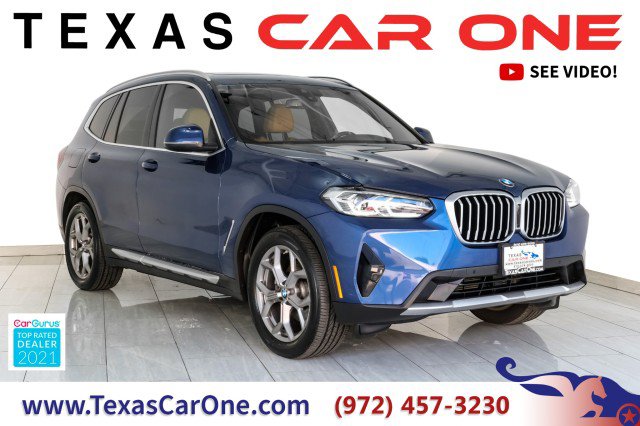 Used 2022 BMW X3 xDrive30i w/ Convenience Package AWD/4WD image 1